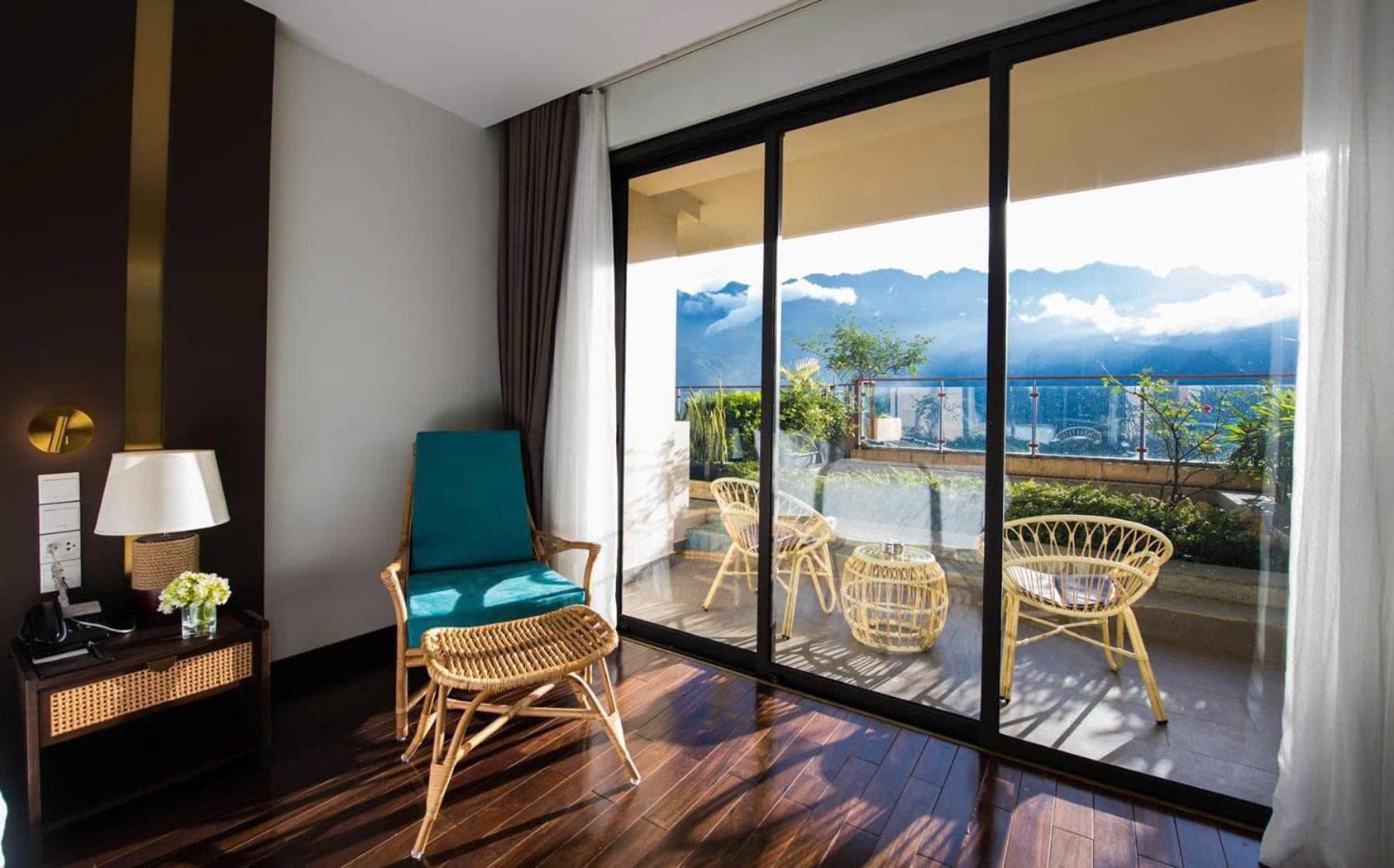 Kk Sapa Hotel Eksteriør billede